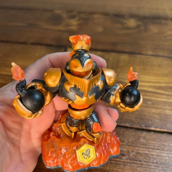 Skylanders Swap Force Dark Blast Zone Activision Figure 2013 cake topper S2139A - Picture 5 of 14